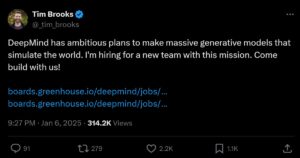 Read more about the article DeepMind گوگل به دنبال ساخت دنیای مجازی برای هوش مصنوعی