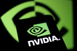 FILE PHOTO: FILE PHOTO: Illustration shows Nvidia logo