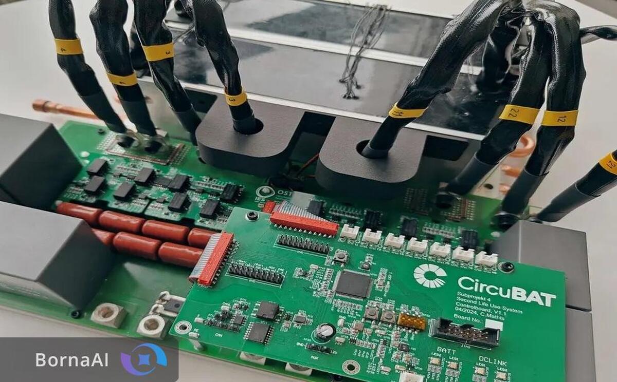 بازیافت باتریهای فرسوده خودروهای برقی با کمک رباتیک