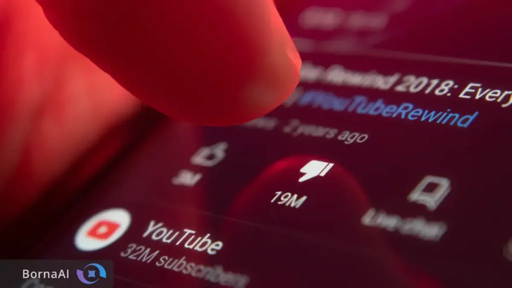 یوتیوب در حال تغییر دکمه «دیسلایک» در ویدئوهای کوتاه است